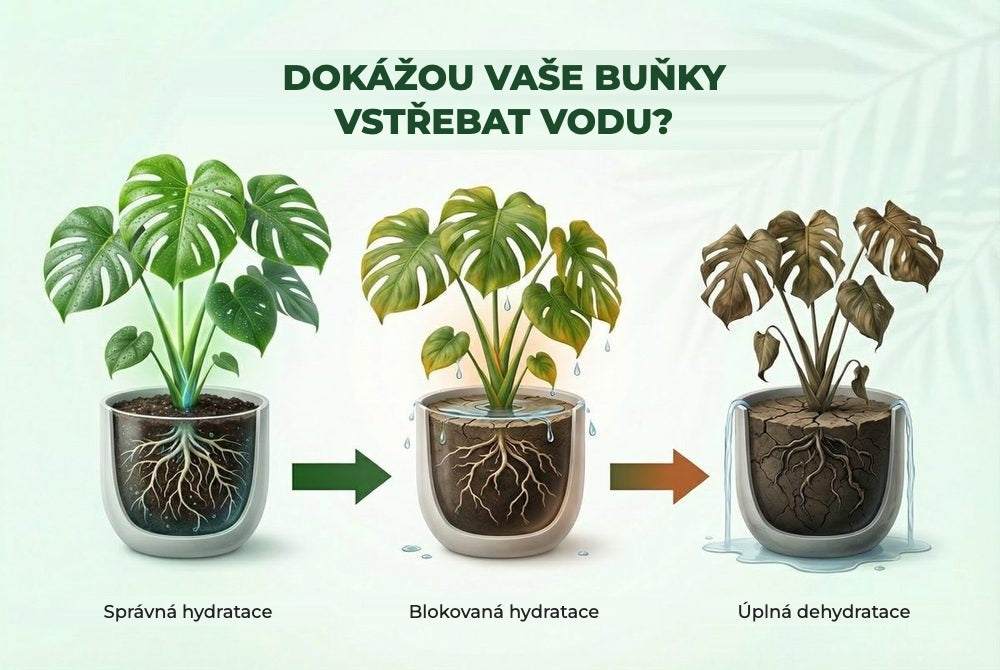 Dokážou vaše buňky vstřebat vodu?